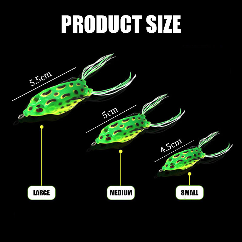 Improved Version Of Simulated Frog Lure(5 PCS)
