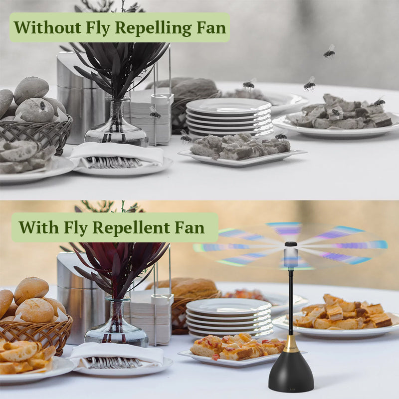 Indoor And Outdoor Fly And Mosquito Repellent Fans