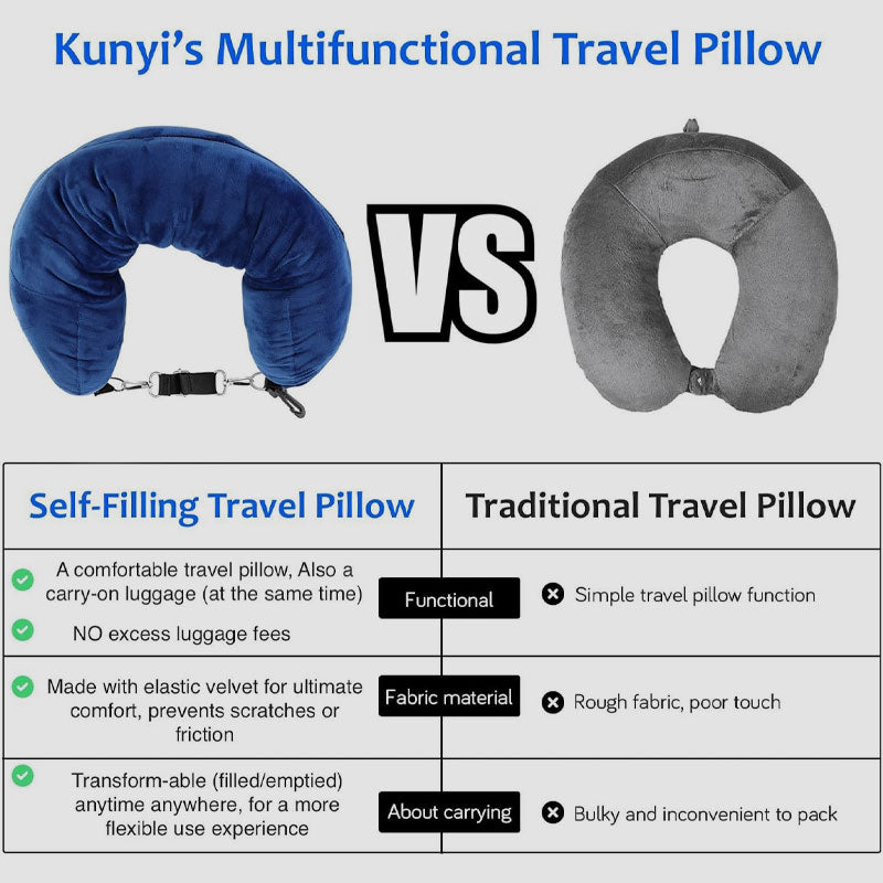 U-Shaped Pillow Duffel Bag