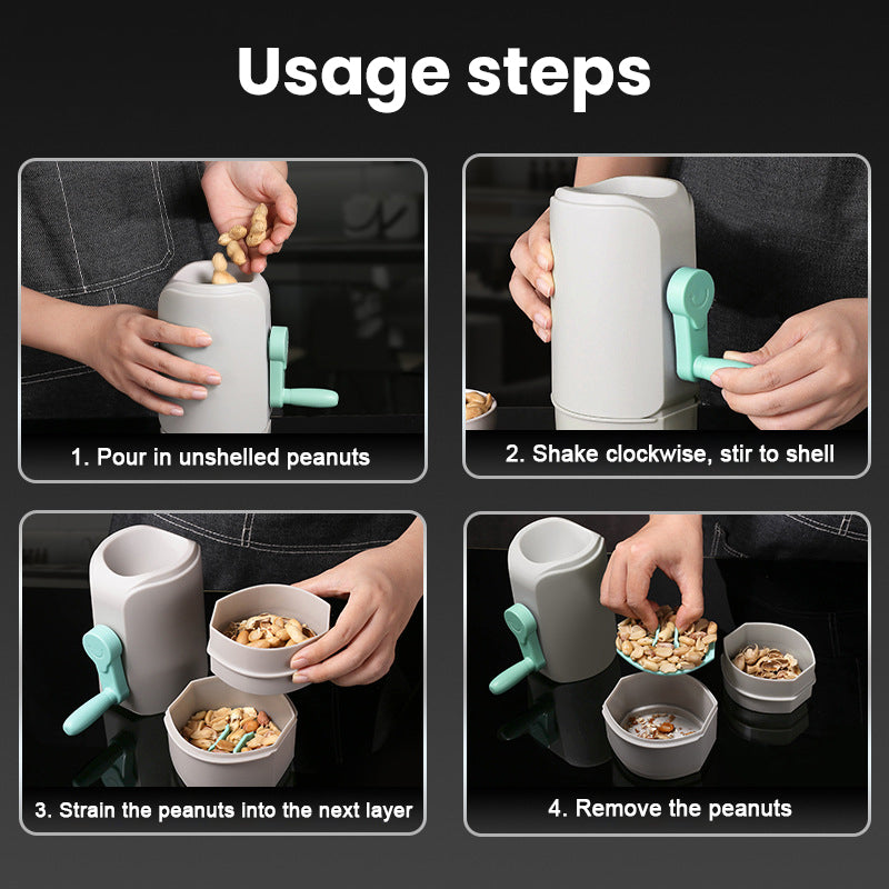 Nut sheller-Suitable for almost all small nuts