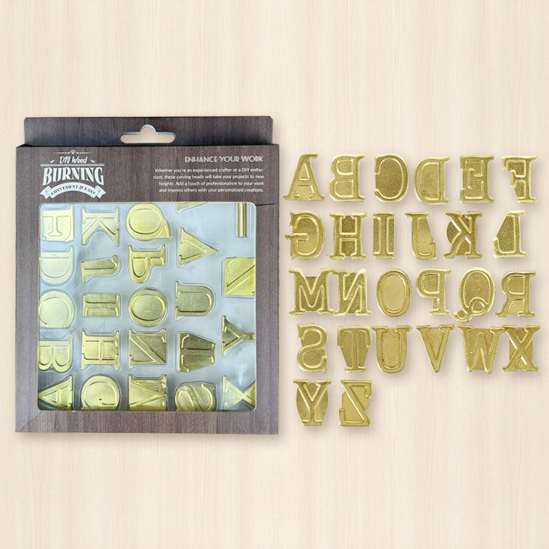 DIY Soldering Iron Letter Set