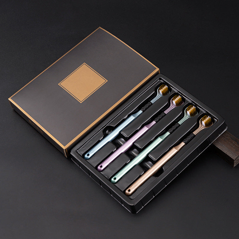 Three-Sided Deep Cleaning Toothbrush