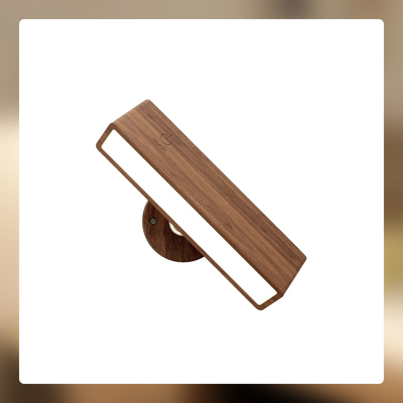 Wooden Magnetic Minimalist Wall Lamp