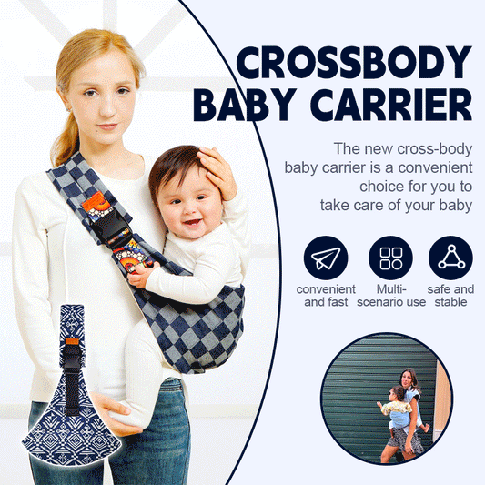 Crossbody Baby Carrier👶Suitable for babies from 0 to 5 years old