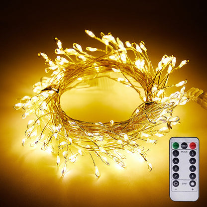 Holiday Glow Copper Lights String