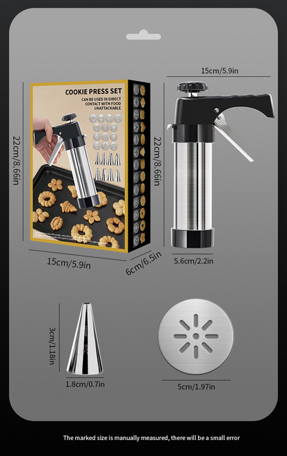Cookie Decorating Squeezer Set
