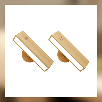 Wooden Magnetic Minimalist Wall Lamp