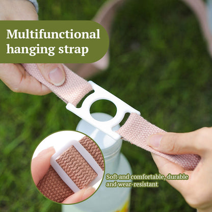 2-In-1 Water Bottle Cross-Body Strap