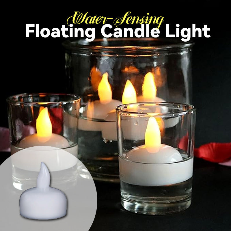 Water-Sensing Floating Candle Light