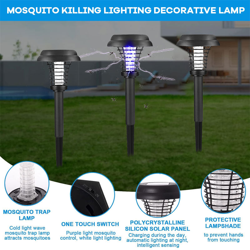 Solar Outdoor Mosquito Killing Lighting Decorative Lamp