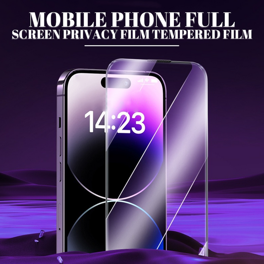 Mobile Phone Full Screen Privacy Film Tempered Film