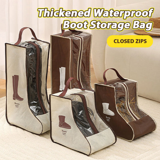Thickened Waterproof Boot Storage Bag Travel Shoe Bag
