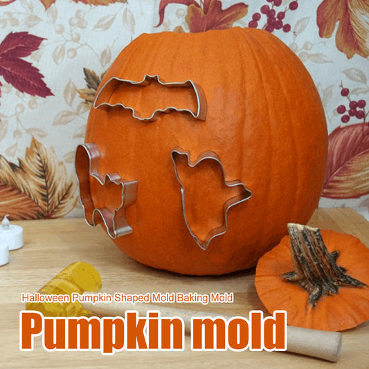 🎃Halloween Pumpkin Decoration DIY Mold & Baking Mold (Dual Use)