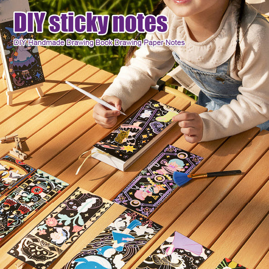 DIY Handmade Drawing Book Drawing Paper Notes