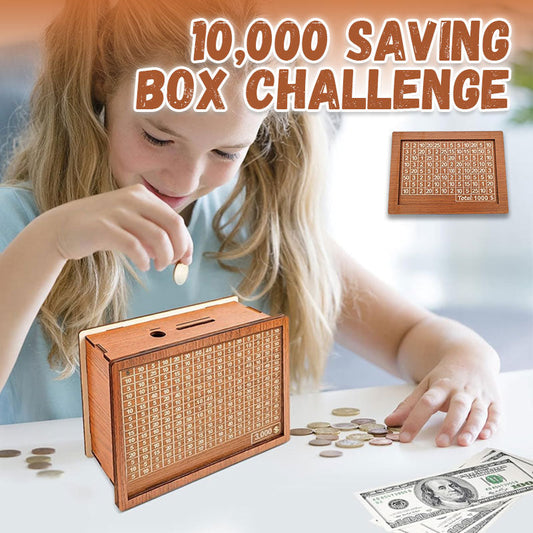 10,000 Saving Box Challenge
