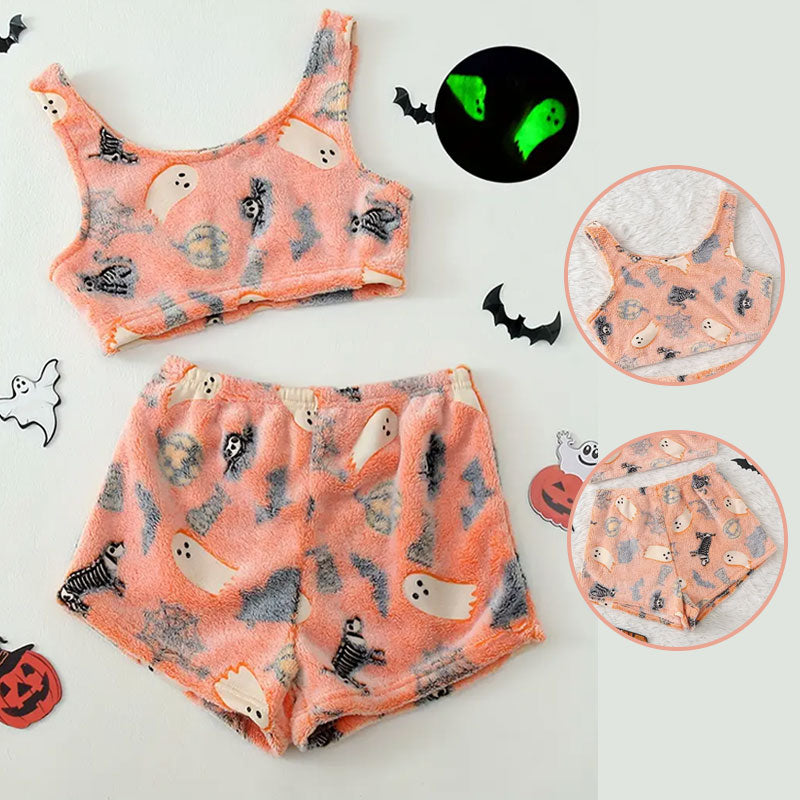 Halloween Glow-in-the-Dark Pajamas