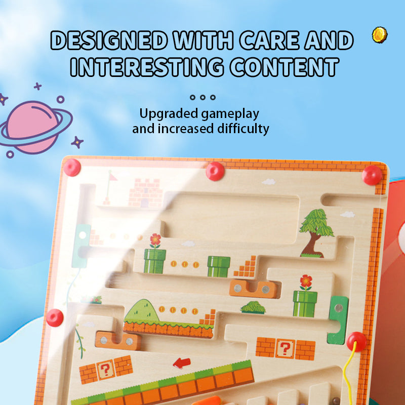 Children's Magnetic Maze Board Educational Toy
