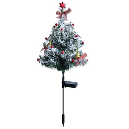 Solar Christmas Trees Lights Outdoor Decoration Waterproof