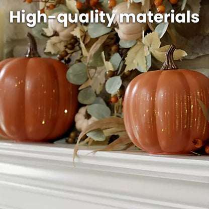 Resin Flashing Pumpkin Lantern Decoration-Halloween/Christmas Decoration