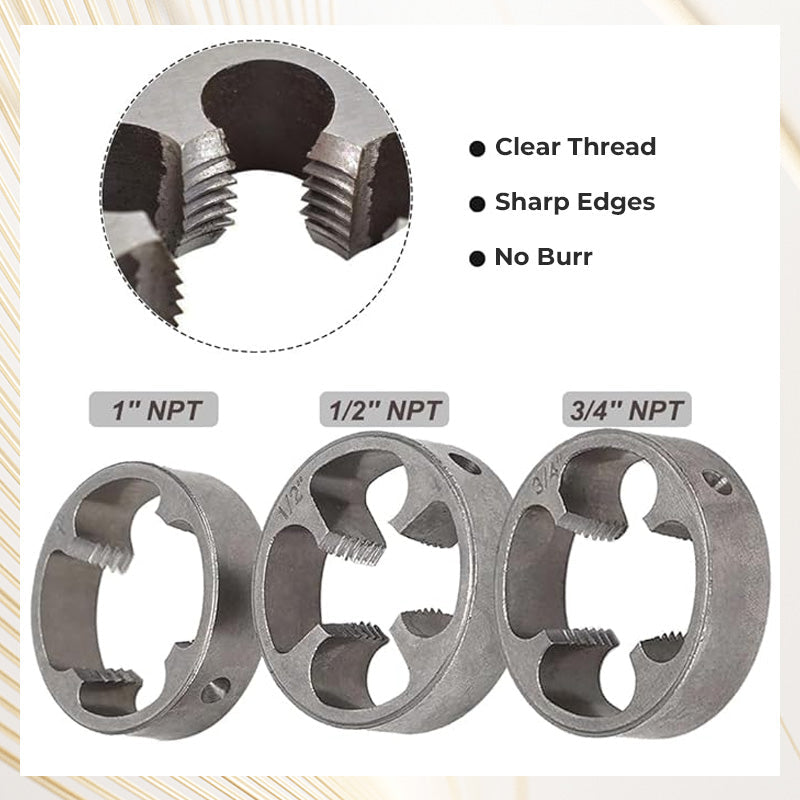 6 Piece Set Of Water Pipe Die