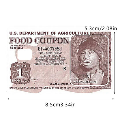 🔥Funny Tyrone Biggums Debit Card Sticker