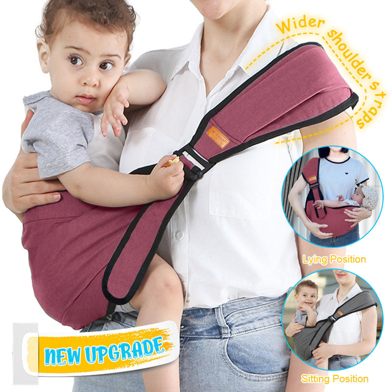Crossbody Baby Carrier👶Suitable for babies from 0 to 5 years old