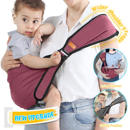 Crossbody Baby Carrier👶Suitable for babies from 0 to 5 years old