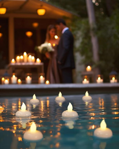 Water-Sensing Floating Candle Light