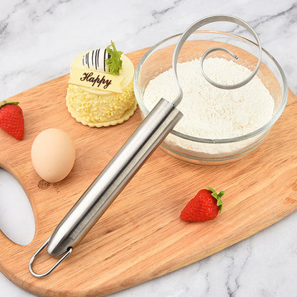 Food-Grade Stainless Steel Mixing and Whisking Tool