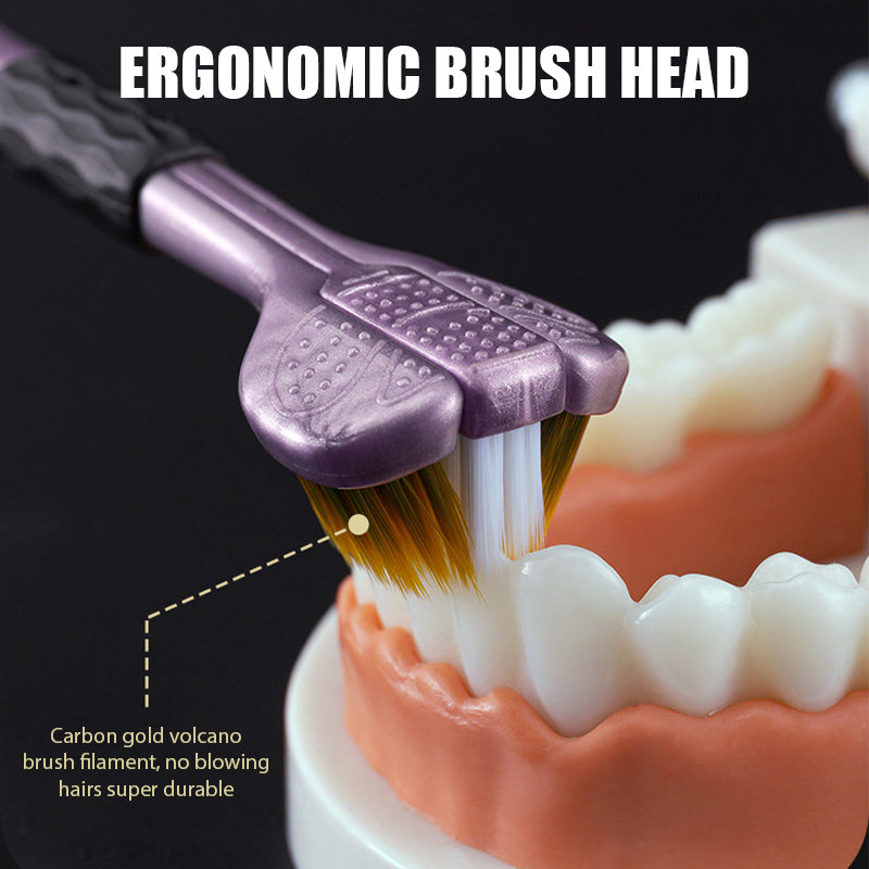 Three-Sided Deep Cleaning Toothbrush