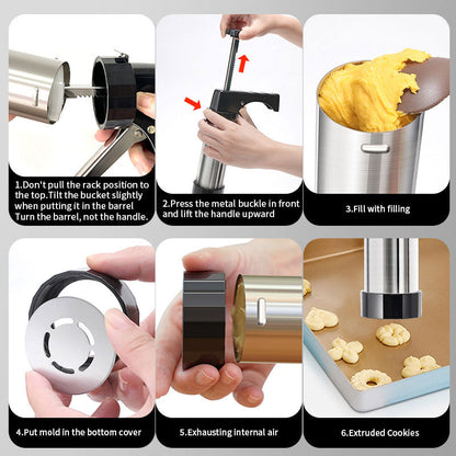 Cookie Decorating Squeezer Set