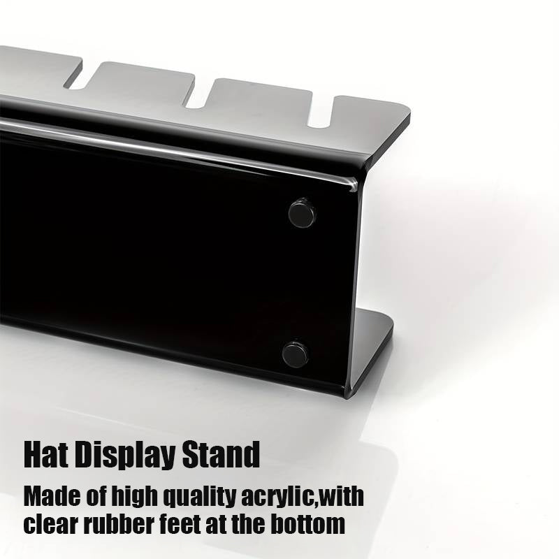 7 Compartment Acrylic Baseball Cap Display Stand