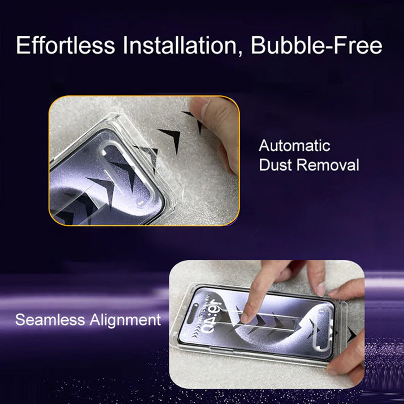 📱Fully automatic dust-free warehouse tempered film-✨Anyone can easily install