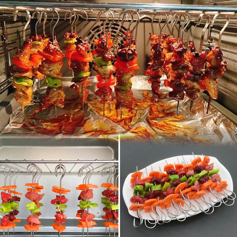 Oven grill hook