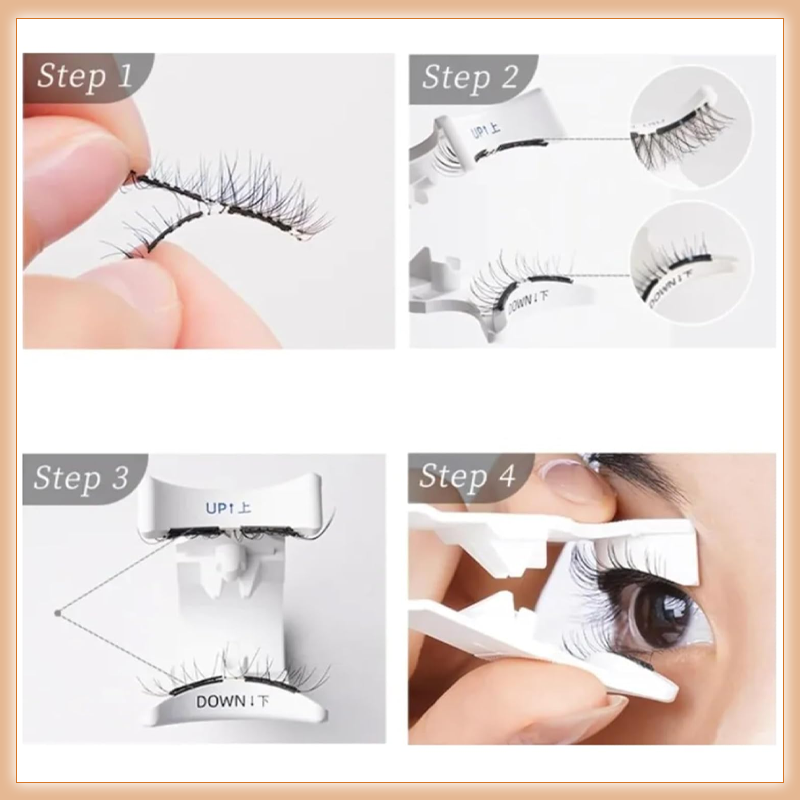 Dual Magnetic Eyelashes