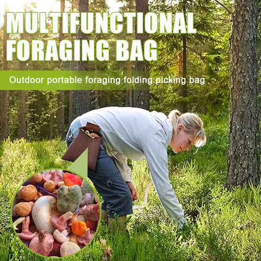 Multifunctional folding collection bag, outdoor storage bag