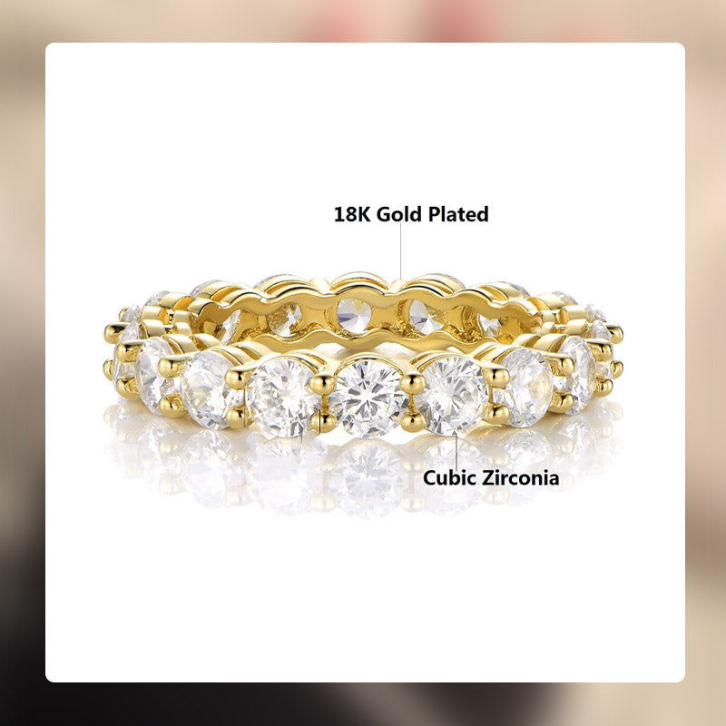 Women's Ring with Zircon⏰Purely handmade⏰limited production capacity