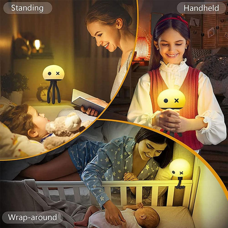 Creative Jellyfish Lamp Children's Eye Protection Night Lamp