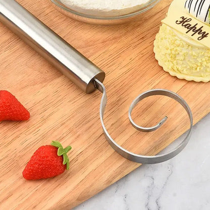 Food-Grade Stainless Steel Mixing and Whisking Tool