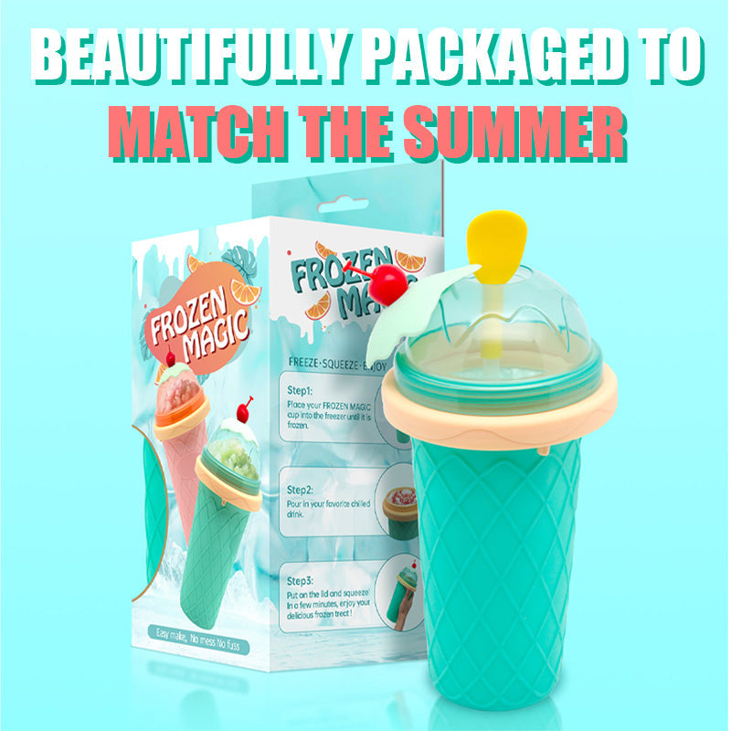 Ice Cup That Turns Into Ice With A Pinch