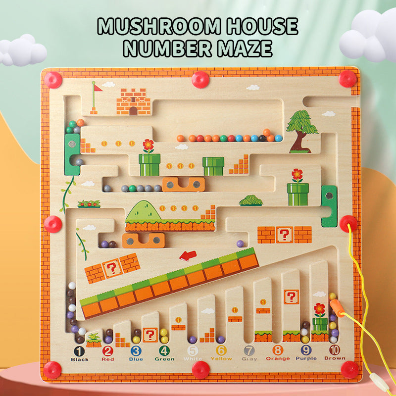 Children's Magnetic Maze Board Educational Toy