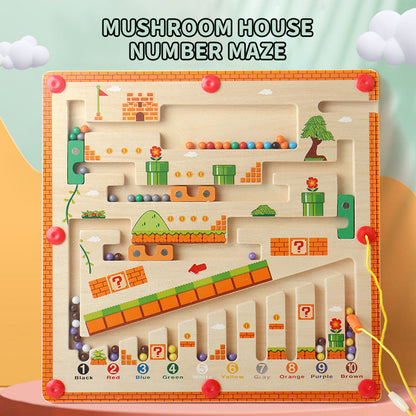 Children's Magnetic Maze Board Educational Toy
