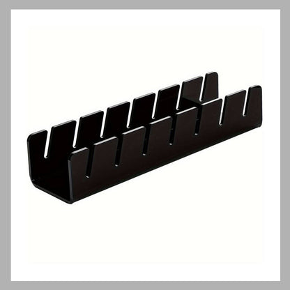 7 Compartment Acrylic Baseball Cap Display Stand