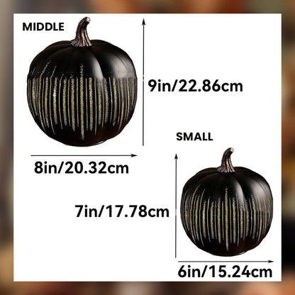 Resin Flashing Pumpkin Lantern Decoration-Halloween/Christmas Decoration