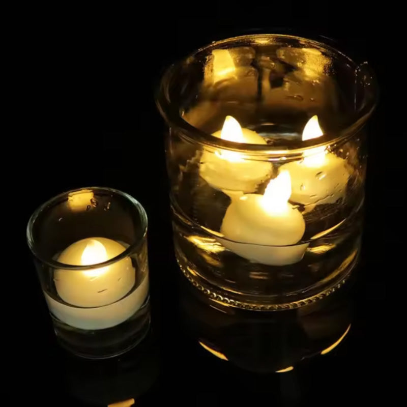 Water-Sensing Floating Candle Light