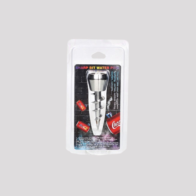 Metal Spiral Bottle Open Hookah Bowl
