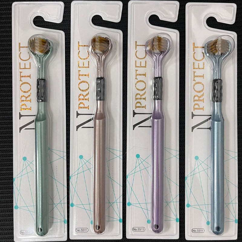 Three-Sided Deep Cleaning Toothbrush