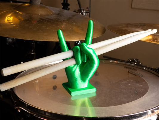 🔥 Rock Hand" Drumstick Display Stand