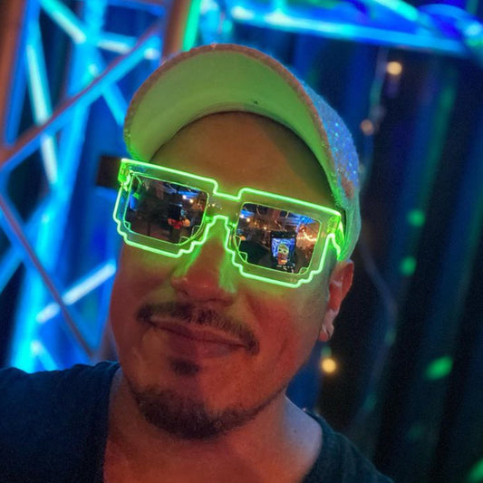 🕶️Bar Party LED Lighting Fashion Glasses